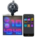 32x32 resolution wireless Bluetooth LED car display screen with aluminium frame