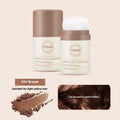 Veejaga mattifying powder in brown and dark brown shades for hair oil control and face makeup fixing