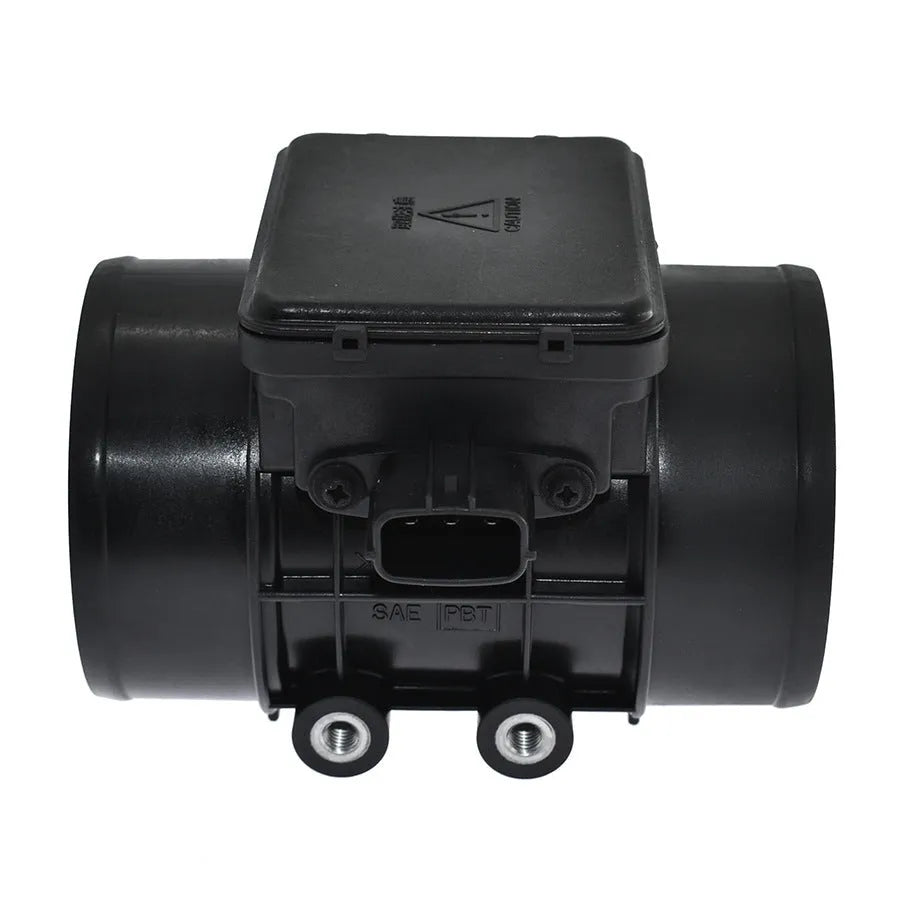 Black plastic air flow meter component for vehicle engine management systems