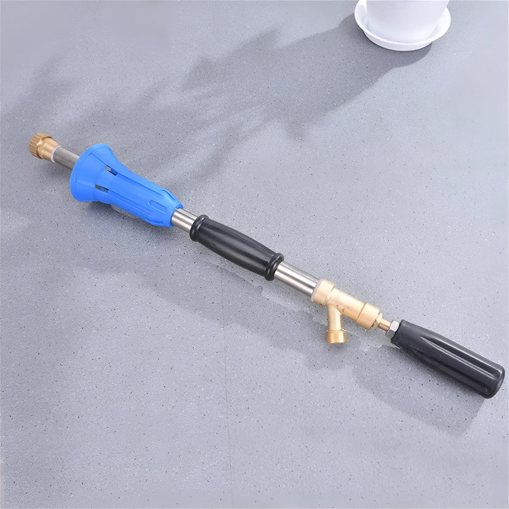 Submachine gun style agricultural spray gun for pesticide application