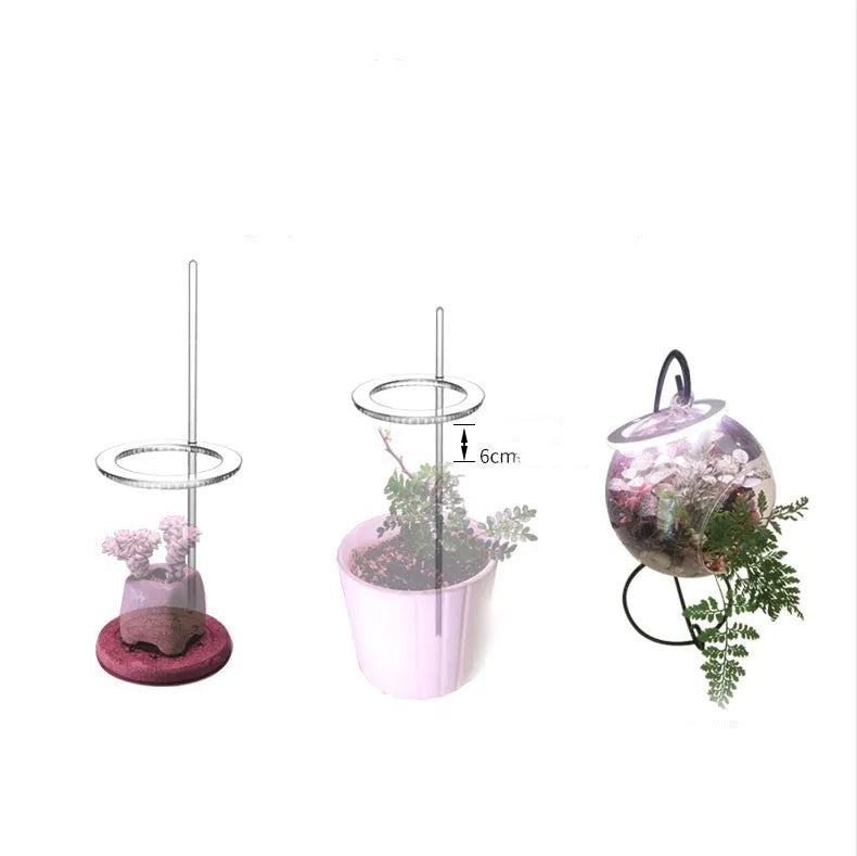 USB LED plant grow light with acrylic stick in pink white or sunshine yellow colour options.