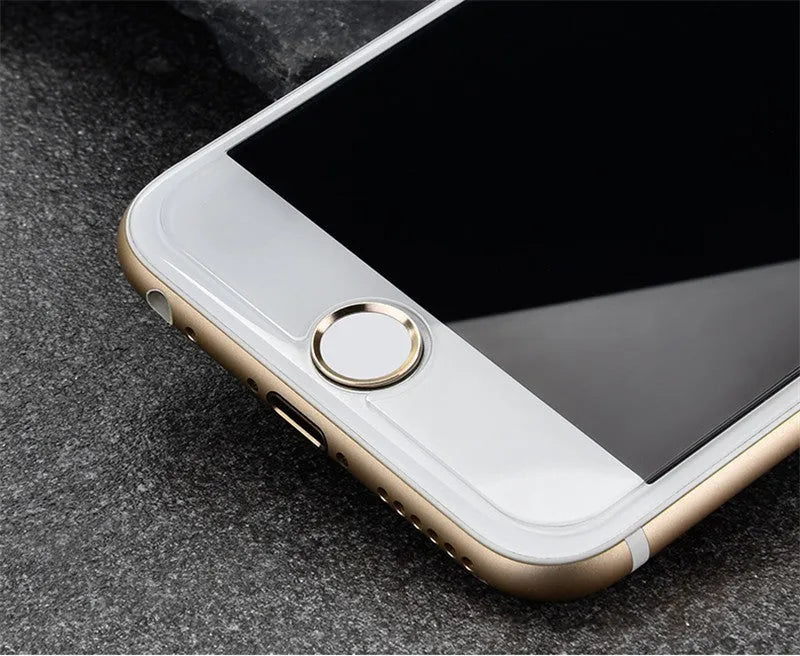Tempered glass screen protector with 9H scratch resistance for smartphone display protection