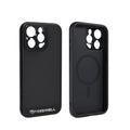 Black iPhone phone case compatible with iPhone 13, 14, and 15 Pro and Pro Max models
