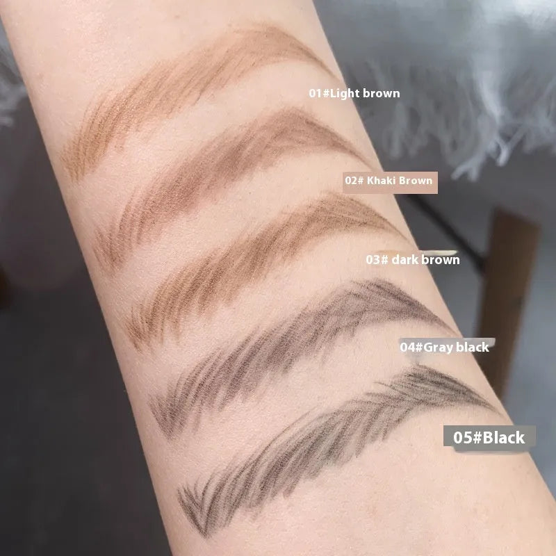 Small Gold Chopsticks ultra-fine tip eyebrow pencil in a selection of five natural shades.