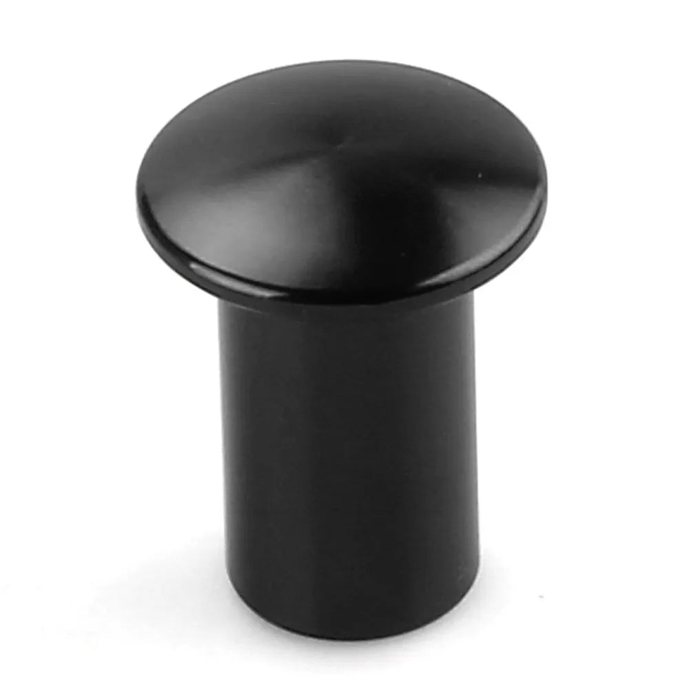 Aluminium alloy handbrake cap for hydraulic systems in black, blue, gold, red, or silver