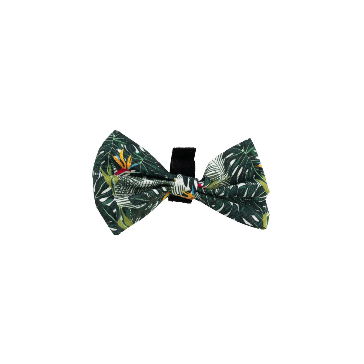 Adjustable cloth dog harness set with leash, collar, waste bag, bow, and bib accessories