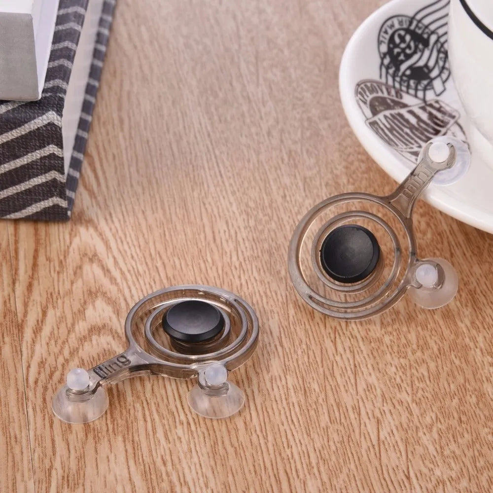 Pair of universal mini joysticks for mobile phone and tablet touch screen gaming