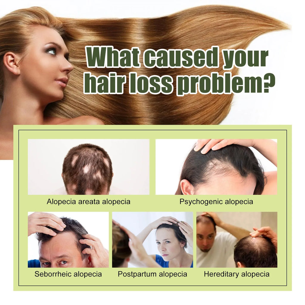 60ml bottle of hair care essential oil for anti-fall repair and dry hair end treatment