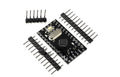 Mini Pro ATMEGA328P microcontroller development board measuring 33.3mm by 18.0mm with pin headers