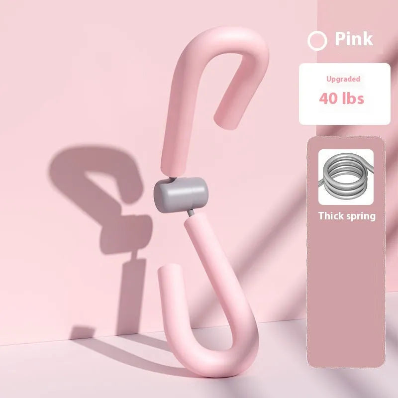 Four-piece yoga fitness set with leg stretcher, yoga ring, pedal puller, and figure-eight tension rope.