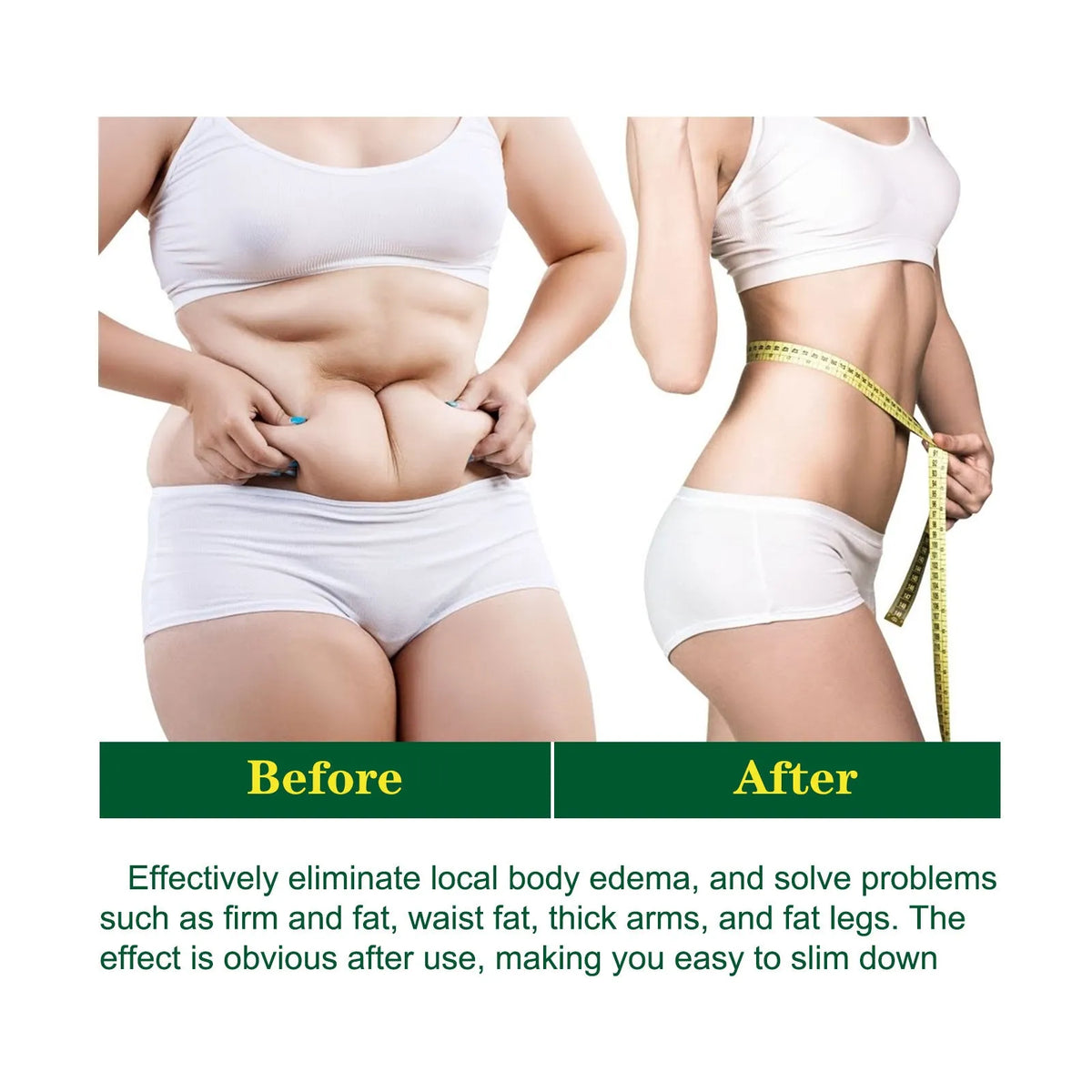 30ml bottle of Ginger Body Shaping Oil for firming thighs and muscles