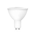 Smart GU10 LED spotlight bulb with RGBCCT colour changing and WiFi connectivity for voice control
