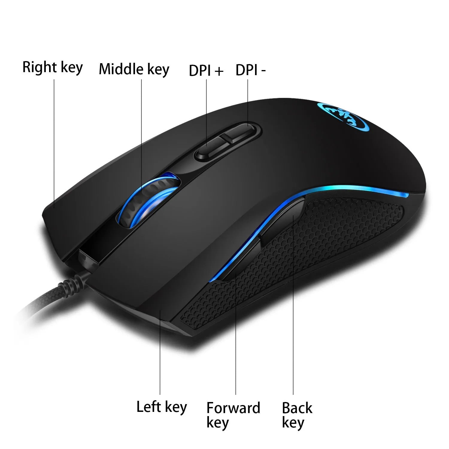 White and black wireless RGB keyboard and mouse gaming combo with backlight illumination