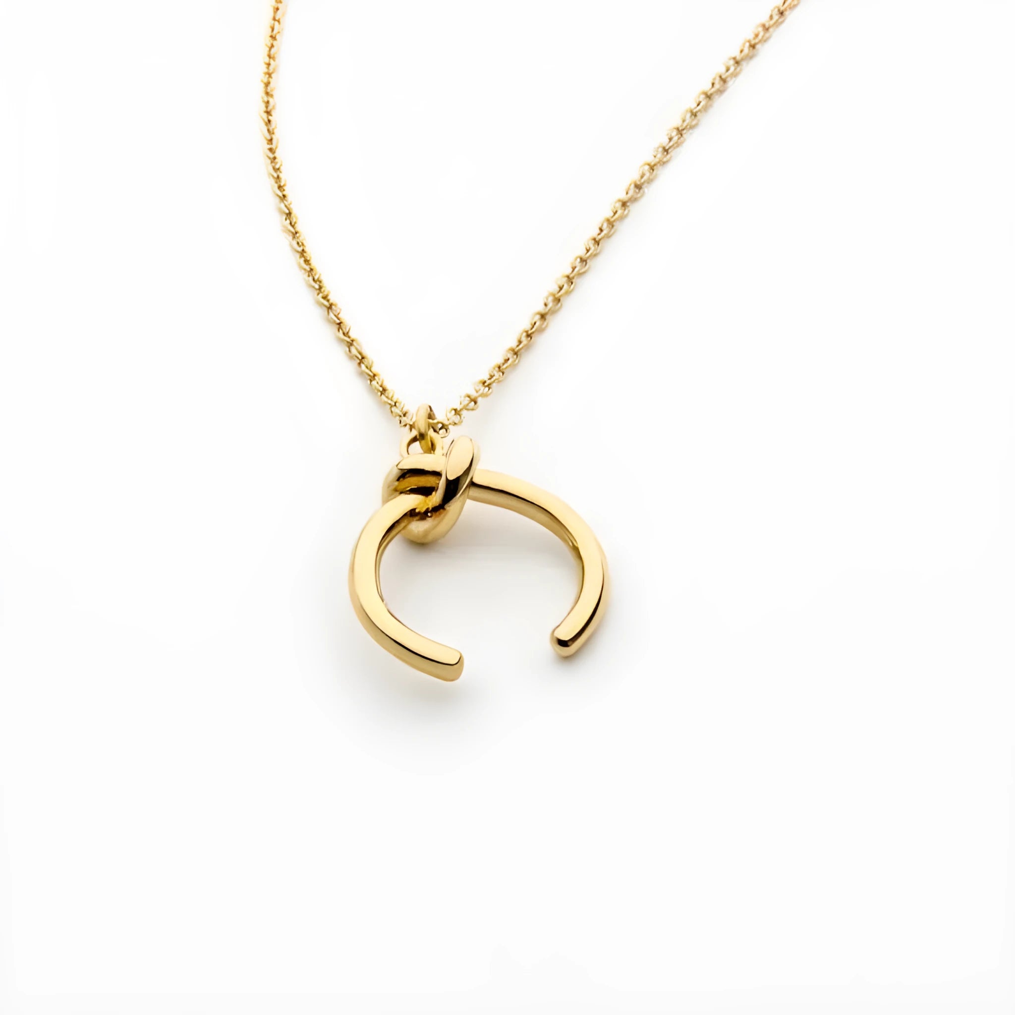 Vintage geometry pendant necklace with adjustable copper cross chain in gold or silver electroplated finish