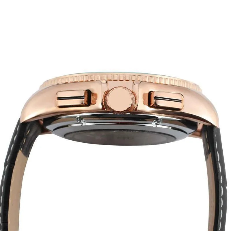 Men's full automatic mechanical watch, fashion leisure high-end style, colour options 1 to 4
