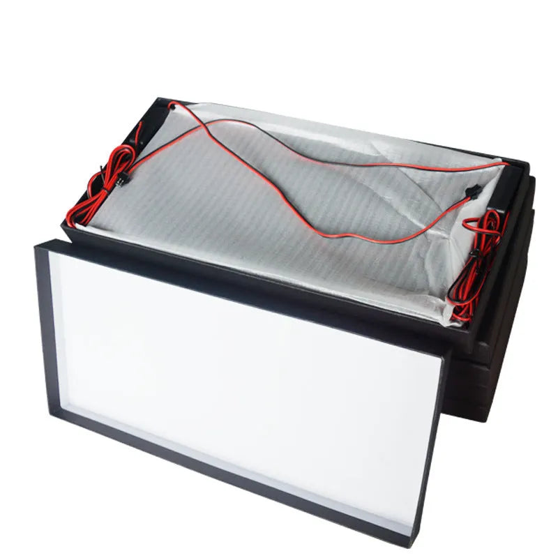 LED truck license plate light replacement set of two pieces with uniform illumination
