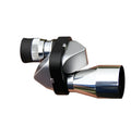 Compact aluminium alloy 8x20mm monocular telescope with foldable rubber eyecup and blue lens coating