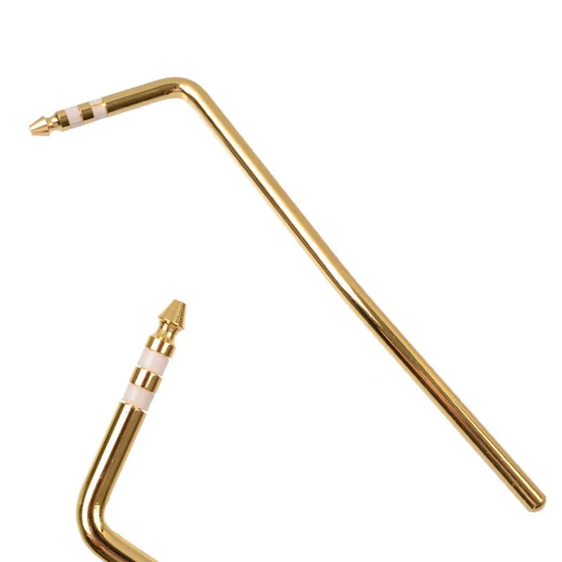 Direct plug-in guitar tremolo bar in metal construction with multiple colour options