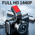 3-inch car DVR with dual lens system for front and rear vehicle recording