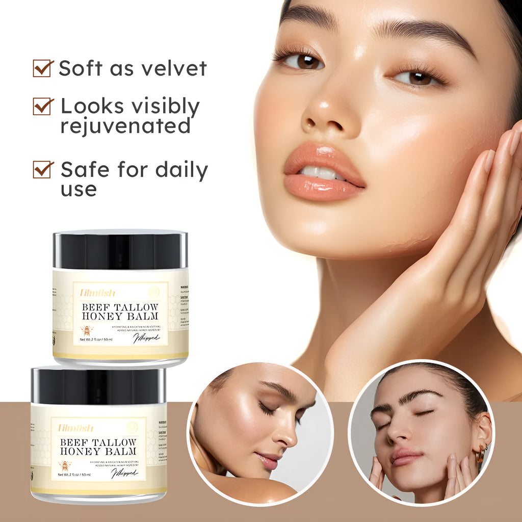 Honey moisturising body cream in 60ml packaging for daily skincare routines