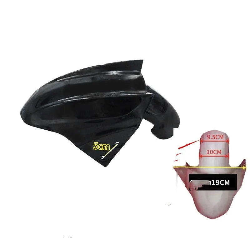 Electric car front wheel fender in ABS material available in large and small sizes with various baking paint colours