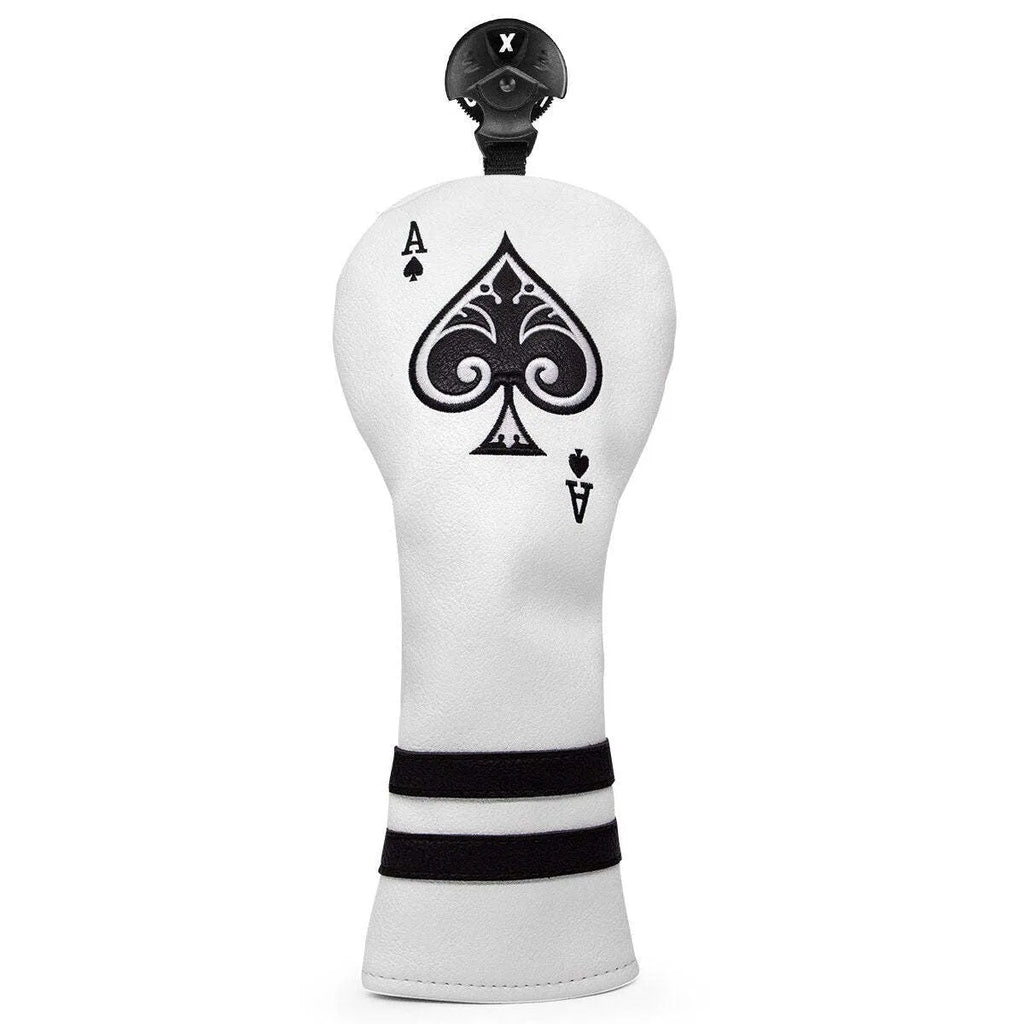 Flexible PU golf putter sleeve cover for club head protection, shown in one of three available colour options.
