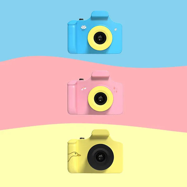 GIMON children's educational digital camera with 1.5 inch display, blue or pink, 2592 x 1944 resolution, 75 x 50 x 20 mm