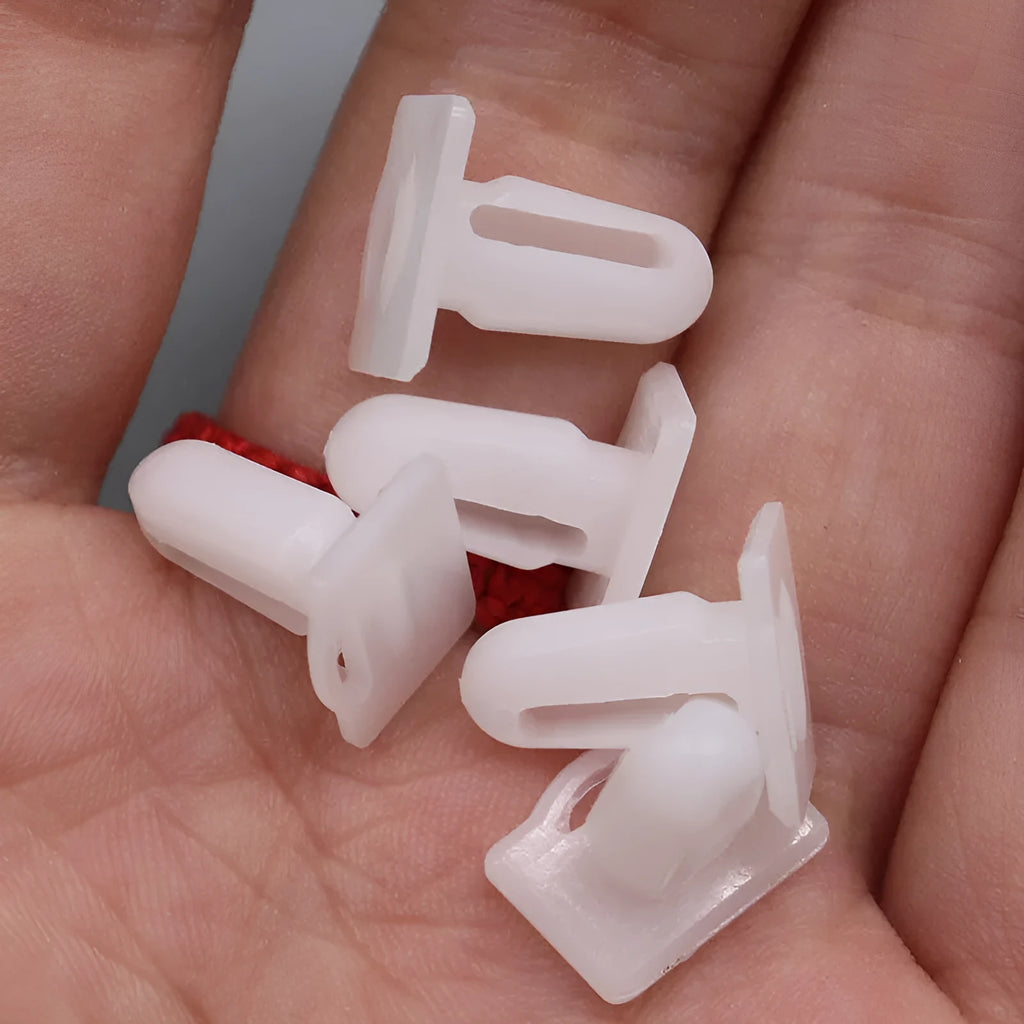 60 plastic automobile glue nails and buckles fasteners in D318 colour for vehicle interior trim repair