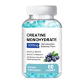 Pack of 60 creatine monohydrate gummies requiring cold storage for sports nutrition