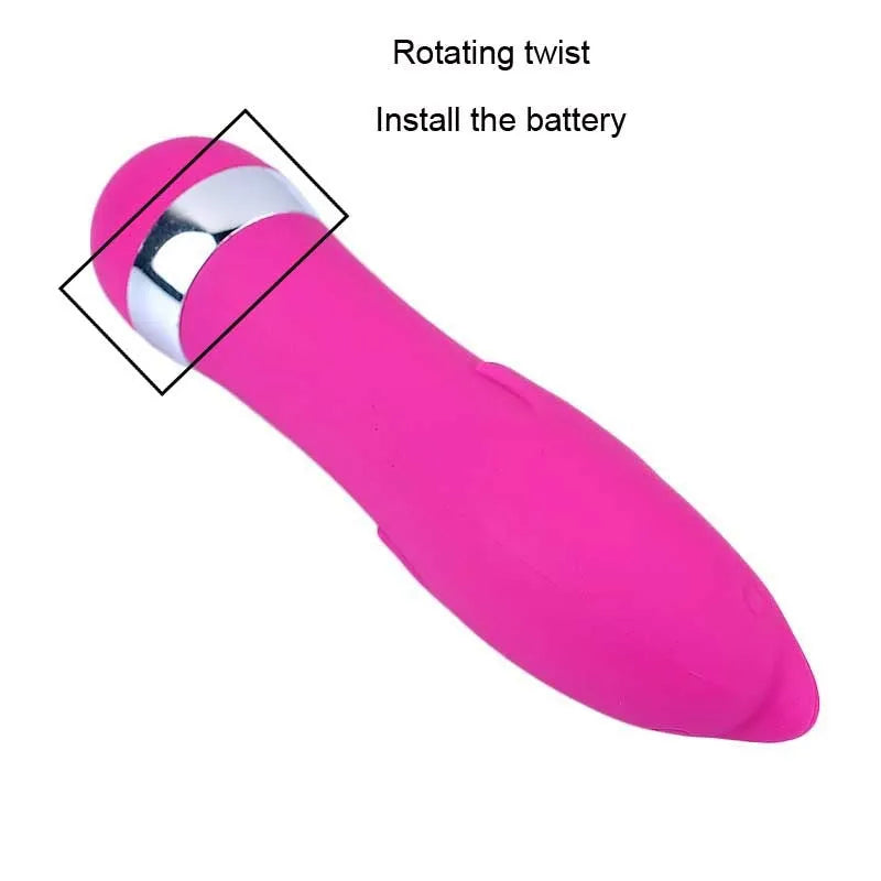 Six styles of mini realistic dildo vibrators for women including vaginal and anal stimulation options