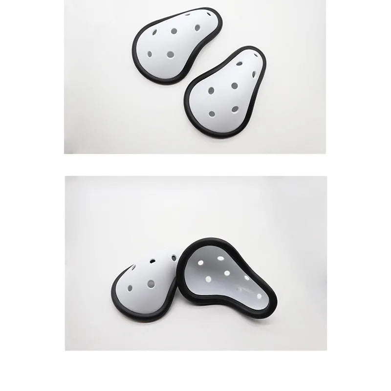 Rubber sports genital protector for adult and children sizes in contact sports