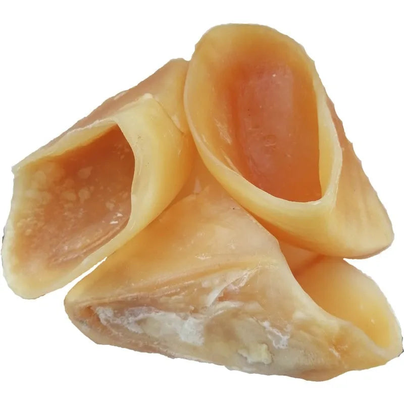 Natural cow hoof shell dog grinding rod chew treat for small and large breed dogs.