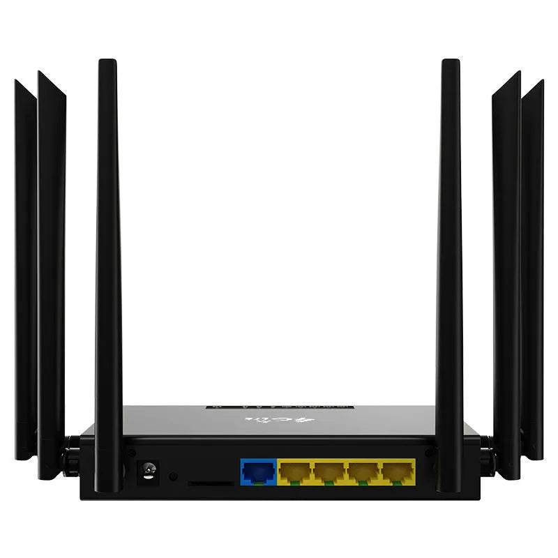 Industrial iron box 4G/3G router with DC power supply and optional antennas