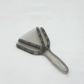 Adjustable telescopic manual bottle opener in red ABS plastic with non-slip handle.