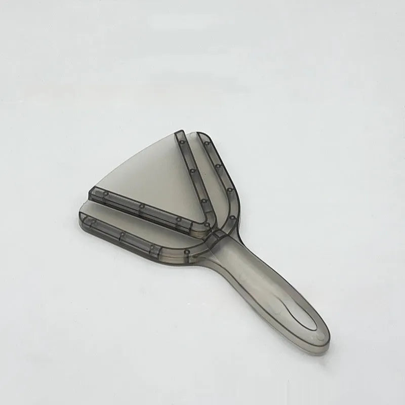 Adjustable telescopic manual bottle opener in red ABS plastic with non-slip handle.