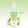 100ml lemon pet deodorant aromatherapy spray bottle for cat and dog cleaning