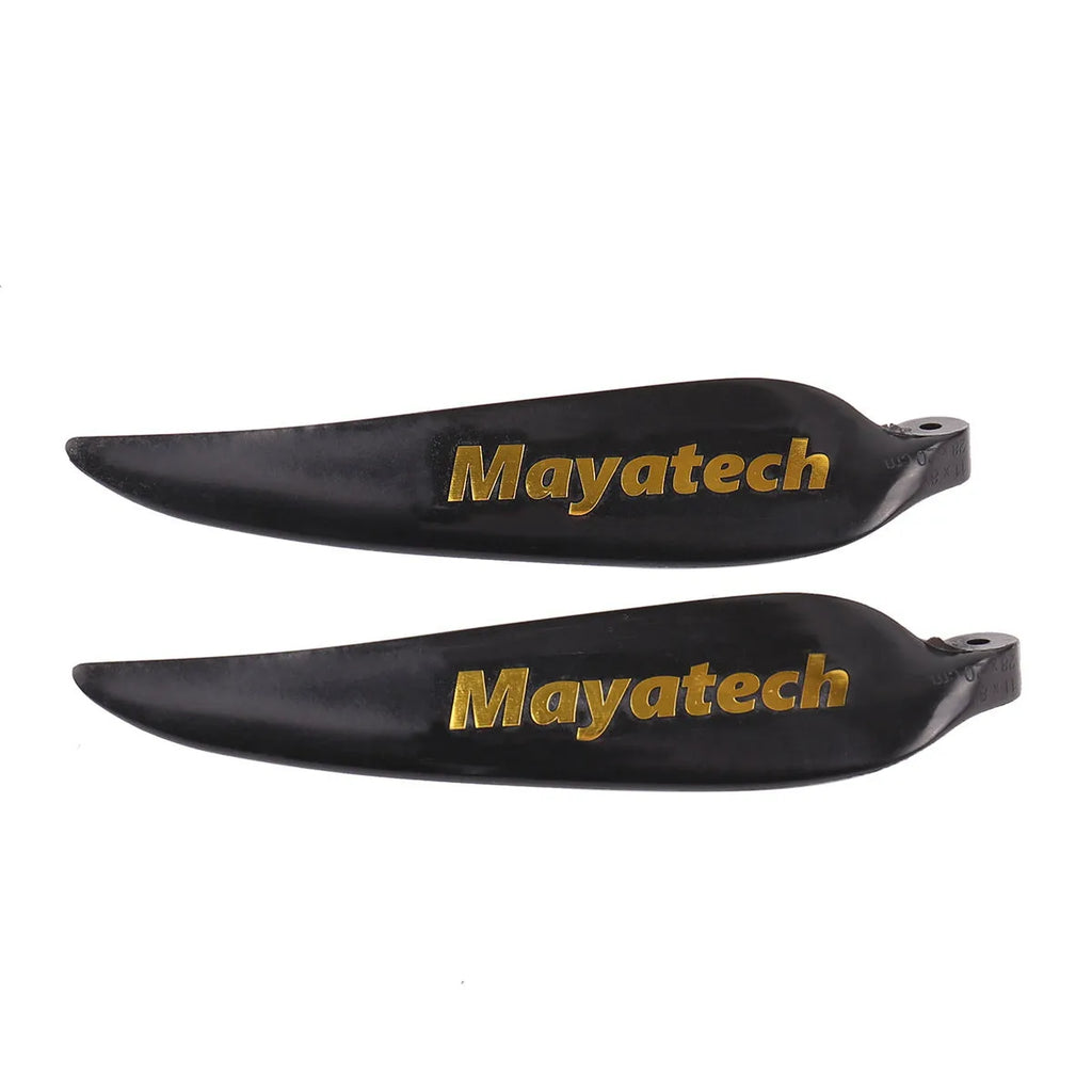 Black folding paddle with quick disassembly gliding fittings in 12x6.5cm size