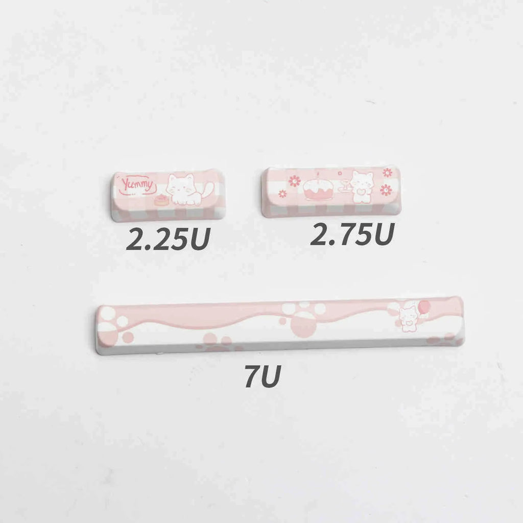 Full set of PBT sublimation key caps for mechanical keyboard with over 98 individual keys