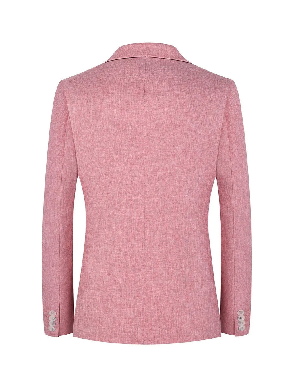 Men's casual Western style suit jacket in pink or light blue for spring summer wear
