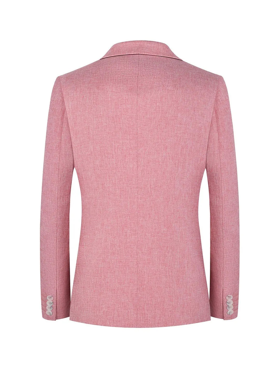 Men's casual Western style suit jacket in pink or light blue for spring summer wear