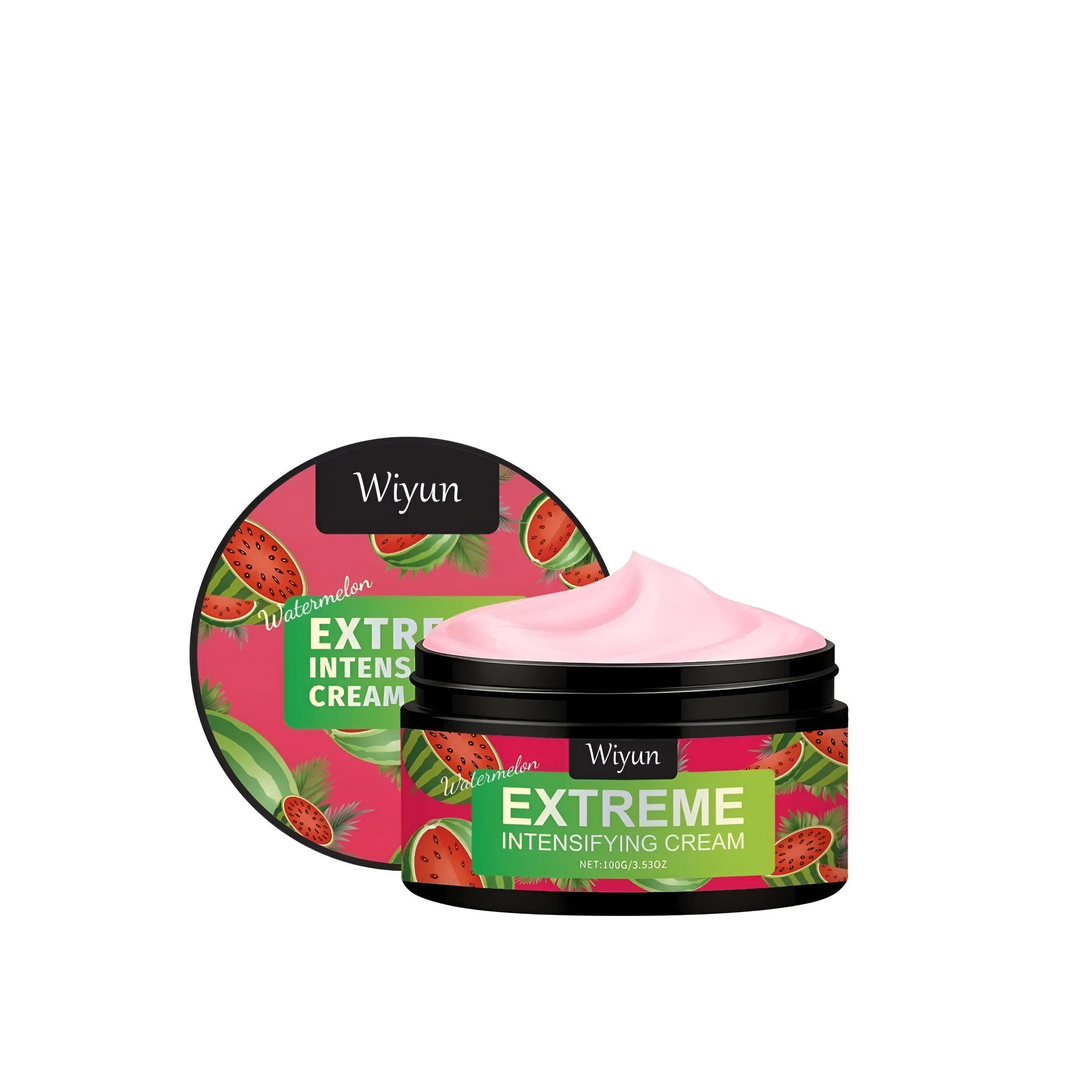 100g tube of Watermelon Extreme Intensifying Cream Body Gel with olive oil and watermelon seed oil ingredients
