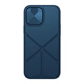 Simple black TPU back cover case for iPhone 13 Pro Max on a table.