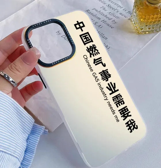 Customised acrylic couple design silicone rubber phone case for iPhone Xr