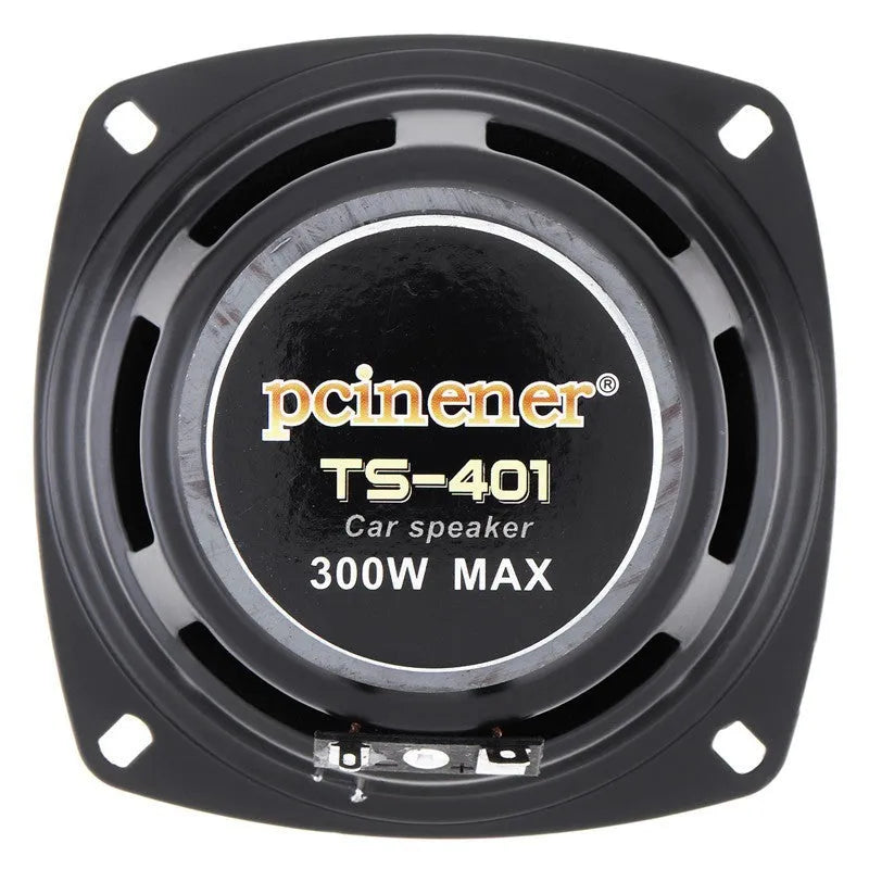 4-inch diameter bass coaxial car horn speaker with magnet construction for General Motors vehicles