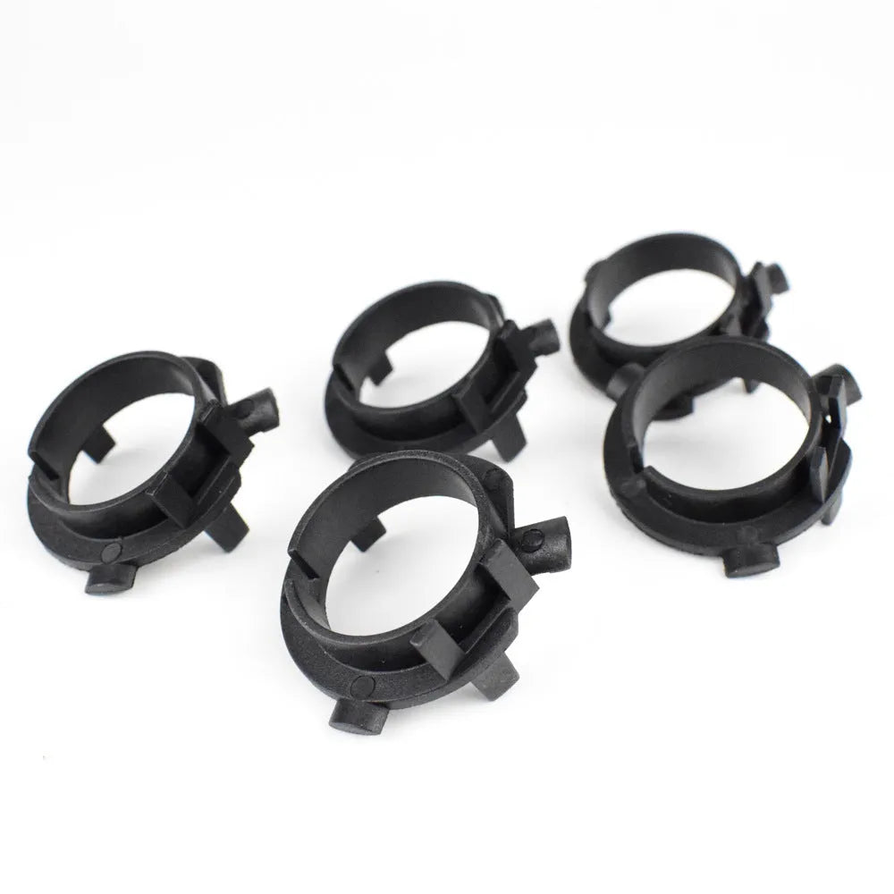 Black ABS plastic car LED headlight card holder for Nissan and Kia models
