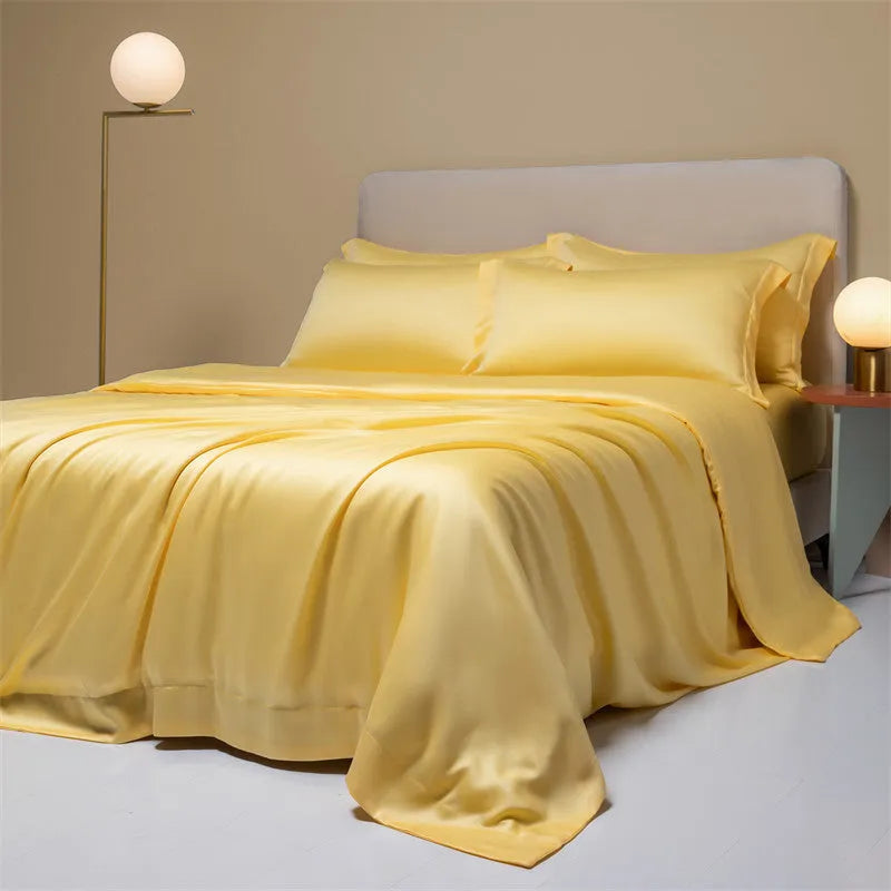 Lenzing Tencel Lyocell 200 thread count bedding set in selected colour with quilt cover and pillowcases