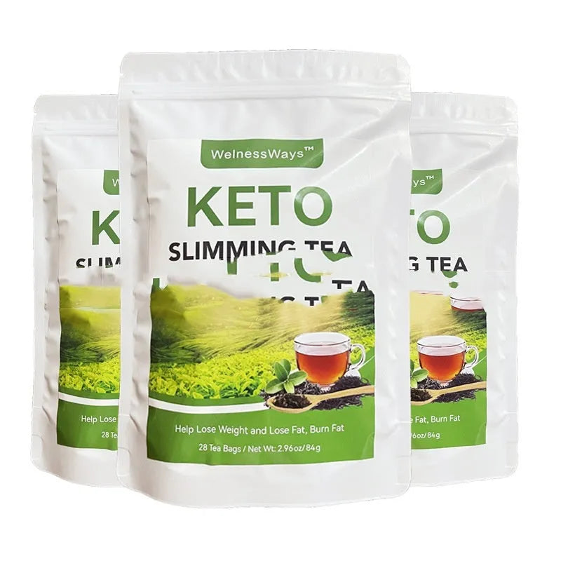 28 Days Slim Flat Tummy Tea for Women herbal tea collection with multiple tea bags