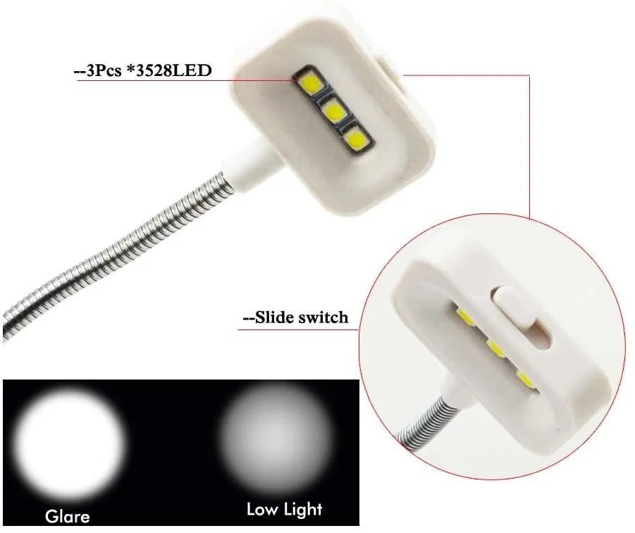 Solar LED lamp with plastic lampshade, button switch, and built-in lithium battery, charged by solar or USB.