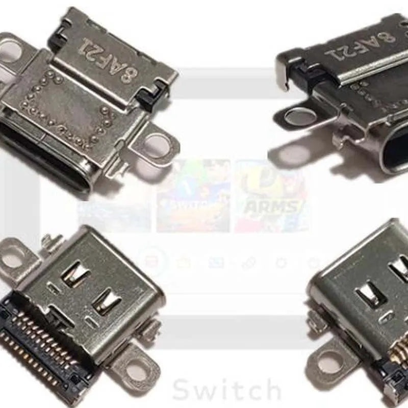 Original NS console power charging port repair component