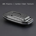 Plastic remote control protective shell for car keys shown in single shell colour.